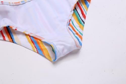 Image of Arshiner Girls Bikini Beach Swimwear 2 Piece Swimsuits Floral Printing Bathing Suits
