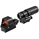 Feyachi RS-30 Red Dot Visier mit M37 1,5X - 5X Red Dot Lupe, Absolute Co-Witness