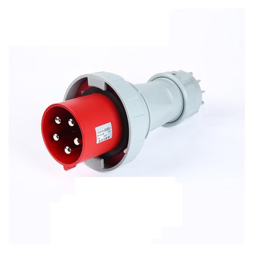 IP67 �Y�Ɨp�v���O����у\�P�b�g�R�l�N�^ 3�� 3P4P5P 63A/125A �h���ǎ��t���\�P�b�g�J�v�� 220V 380V 415V(Plug 5P 125A)