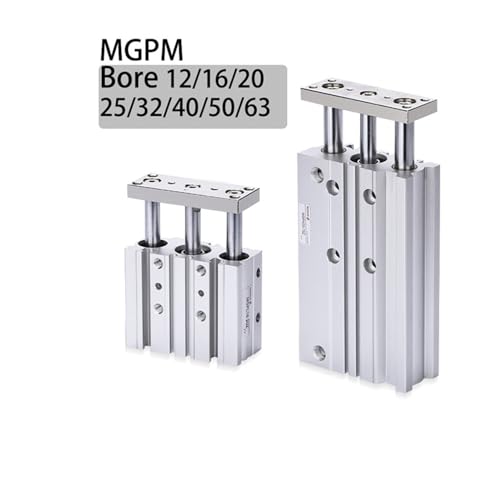 Cylindre pneumatique compact MGPM pour l'automatisation d'ateliers - 3