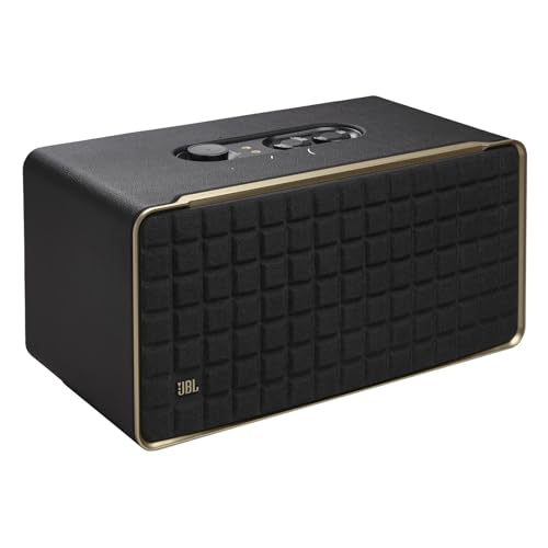 Image of JBL Authentics 500, Dolby Atmos Smart Home Speaker Built-in WiFi and Music Streaming, Voice Assist and Bluetooth Connectivity, Automatic Calibration, Compatible with Google Home & Alexa, Retro Design