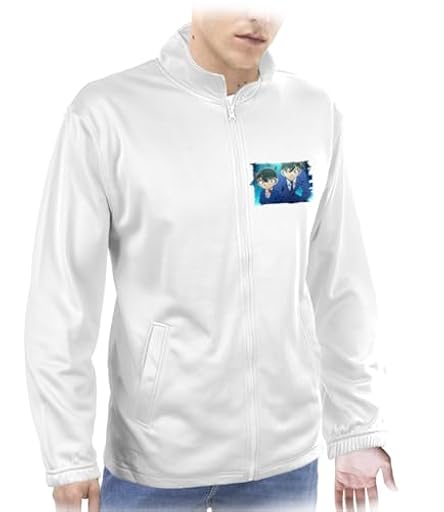 MERCHANDMANIA CHAQUETA TECNICA 1 IMPRESIÓN DETECTIVE CONAN ANIME SERIE personajes jacket | Ya disponible en tu tienda friki favorita! En mundofriki.es!