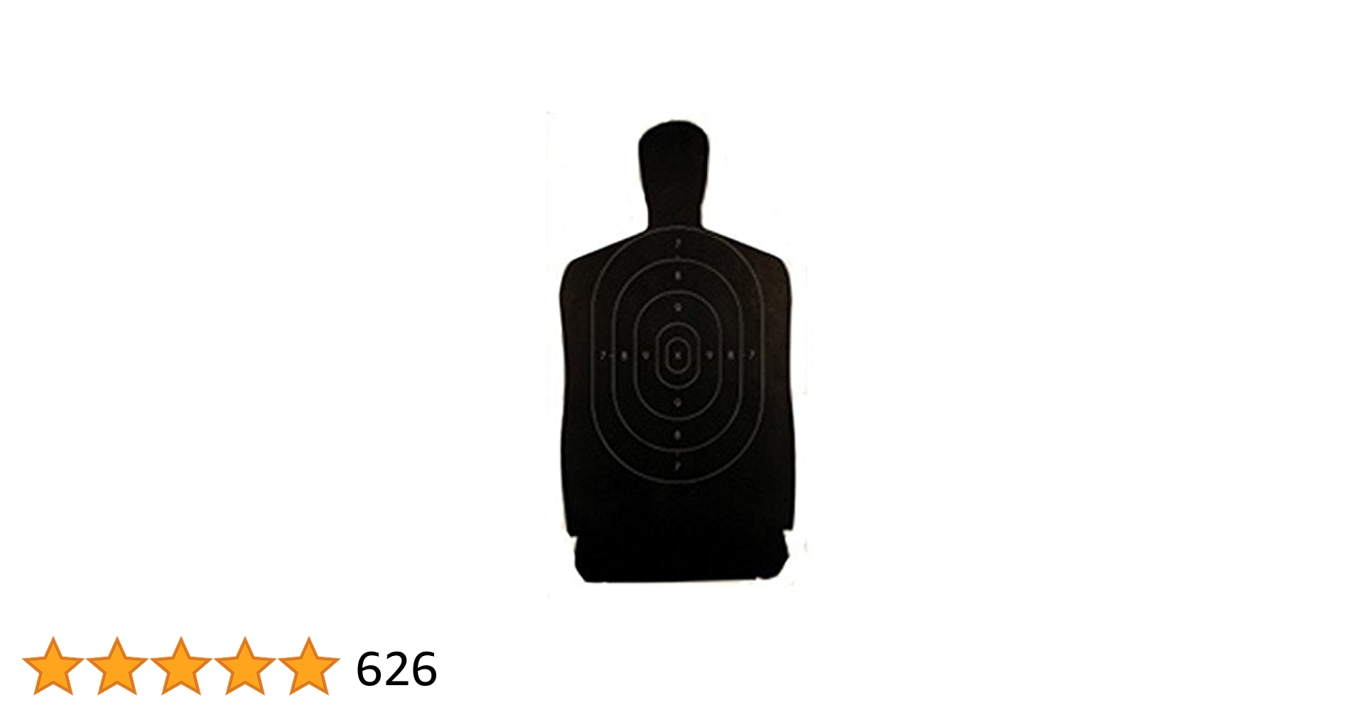 Amazon.com : Champion Traps and Targets LE B27 Black Police
