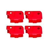 Ignition Coil Cover Red Car Decoration Compatible With FOR(4PCS)
