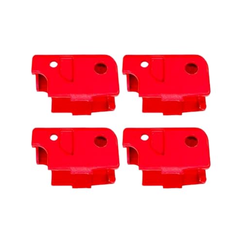 Ignition Coil Cover Red Car Decoration Compatible With FOR(4PCS)