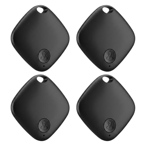 4Pcs Tracker Tags Compatible with Apple and Android
