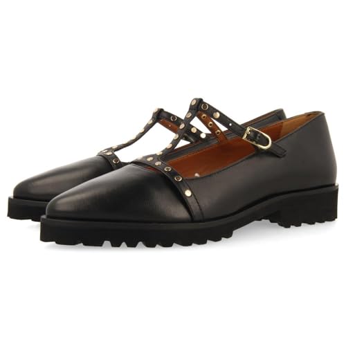 Ballerines en cuir avec clous Gioseppo Wayland pour femme