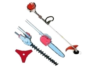 Decespugliatore A Scoppio 4 In 1 Con Tagliasiepi, Motosega E Troncarami 52cc Ean 8052109250604 - Foto 2