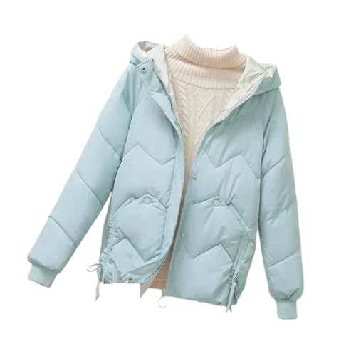 Chic Winter Essential: Women's Cozy Down Cotton-Padded Jacket in Versatile X-Large Size