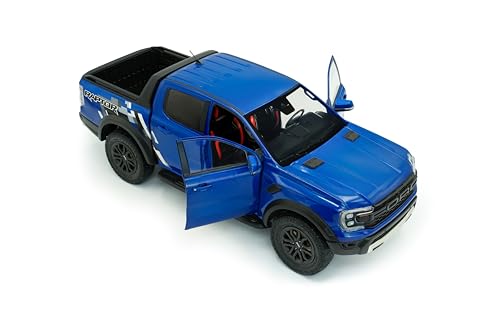 Solido 1:18 Ford Ranger Blue Lightning 2024 miniatura 6