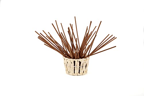 Tangerine Bambooless Incense , No Bamboo Core, Perfect For Unwinding, Relaxation, Indoors, Meditation - 50 Pcs #TOP4