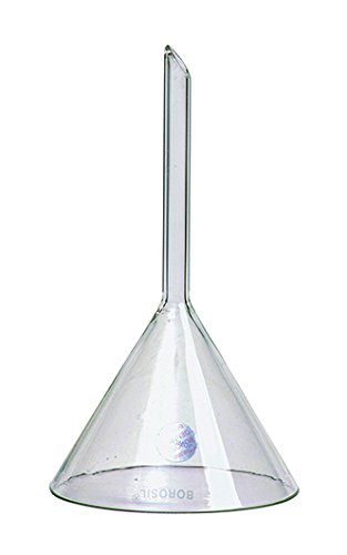 United Scientific GF6180-50 Glass Short Stem Funnel, 50ml Capacity (Pack of 12)