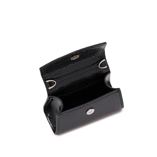 Image of Miraggio Roxie Top Handle Mini Sling Bag With Adjustable & Detachable Crossbody Strap | Crossbody Bag For Women Casual Holiday Look | Statement Bags For Women