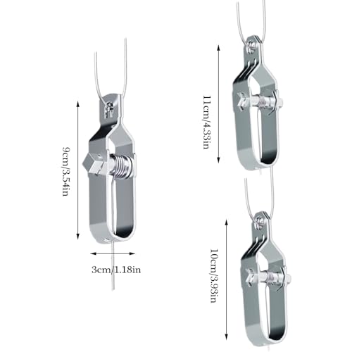 Collier de serrage polyvalent lot de 5 attache tuyau pour serre et maison