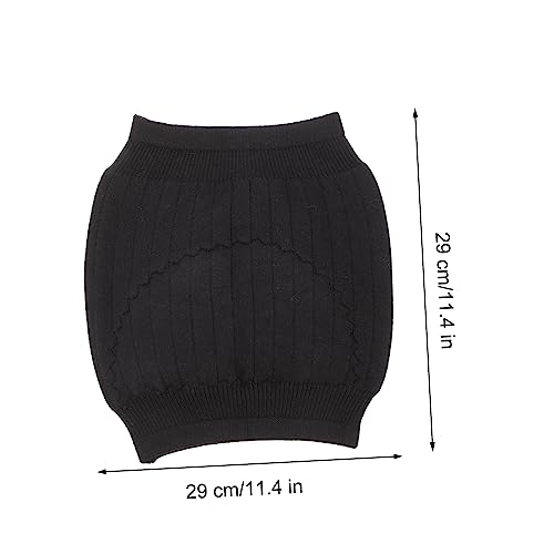 Faja lumbar de cashmere talla XL color negro miniatura 3