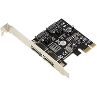 KALEA-INFORMATIQUE Tarjeta controladora PCI Express PCIe 2-SATA