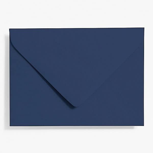 AccuPrints Navy Blue Color color Envelopes Pack of 25 | Size 5.1 by 7.1 ...