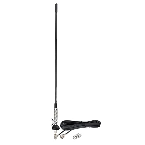 Bingfu CB 27MHz Truck Fiberglass Antenna Anti-Vibration with 13.1ft PL259 Cable Compatible with Galaxy Uniden Bearcat Cobra Radioddity Texas Ranger RoadKing Mobile CB Radio