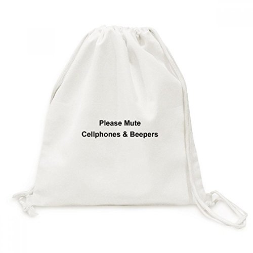 Sac de voyage toile drawstring backpack symbole cellepers portable