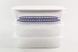 Original Tupperware Tupperware Cool`N Fresh 1,5 L Behälter (3)+Frischegitter lila + Klimadeckel