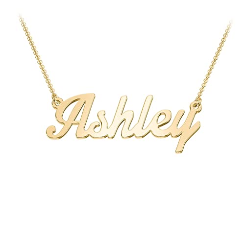 TSD Personalized Name Necklace in Glamorous Font