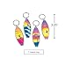 Fun Express - Assorted Surf Board Key Chains (1-Pack of 12)