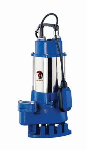 Image of Sparta SP-1500-50F, 2.0 HP Sewage Sumbersible Dewatering Pump | Pure Copper Motor| 10 mm solid handing capacity suitable for clearing dirty water, discharging domestic waste water| Automatic operation