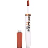 Maybelline SuperStay 24, 2-Step Liquid Lipstick, Coffee Edition, Hushed Hazelnut