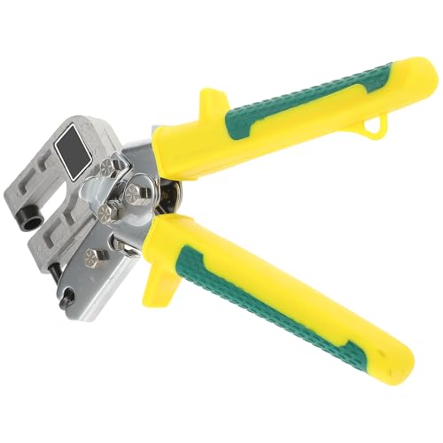 Roleader Herramienta de Punzonado para Perfiles de Acero Ligero Mango Ergonómico, Alicates Manuales para Trabajos en Placas y Estructuras Suspendidas