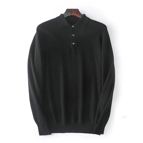 Men's Polos Wool Sweater Pullover Long Sleeve Loose Knitting Bottoming Business Cashmere Tops4