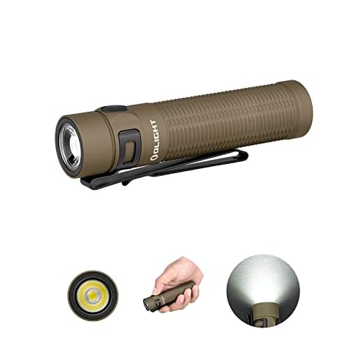 OLIGHT Baton3 Pro Max 2500 Lumens Rechargeable Compact EDC Flashlights with Safety Proximity Sensor, LED High Lumens Pocket Flashlight for Camping, Hiking and Emergency (Cool White Light: 5700~6700K)