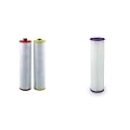Aquasana Replacement Filter Cartridges for Reverse Osmosis Under Sink Water Filter System + Aquasana EQ-PFC.35 Replacement Post Whole House Water Filter