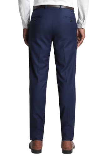 Image of Peter England Premium Formal Trousers - Cross Pocket Style