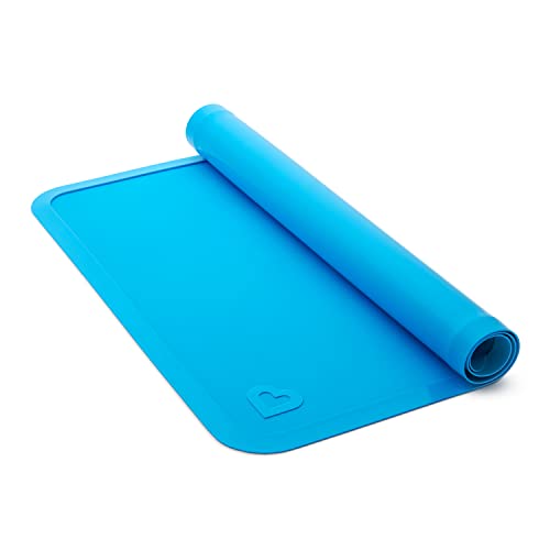 Munchkin® Spotless™ Silicone Placemats For Kids, 2 Pack, Blue/Purple #TOP5