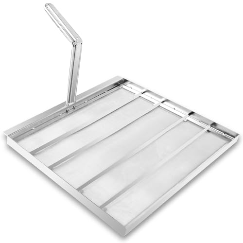 Commercial Deep Fryer Filter AF45, 13.75" x 13.75" Stainless Steel Mesh by BZ SUN - Used condition - US$61.12