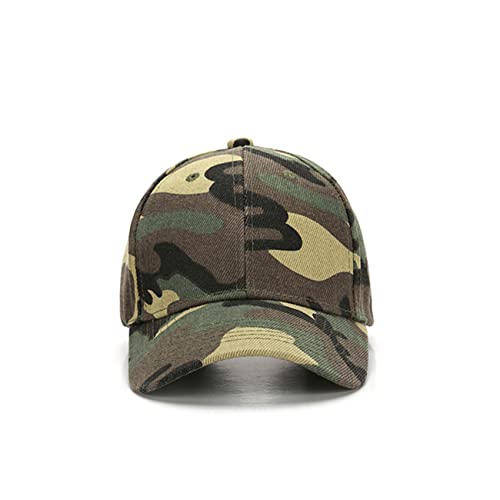 Doovid Baseball Cap For Toddler Baseball Hat For Baby Boys Sports Hat Boys Hat Kids Baseball Hats Army Green Camouflage 4-8 Years #TOP1