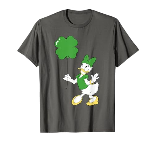 T-shirt Daisy Disney au motif trèfle de la Saint-Patrick en coton doux