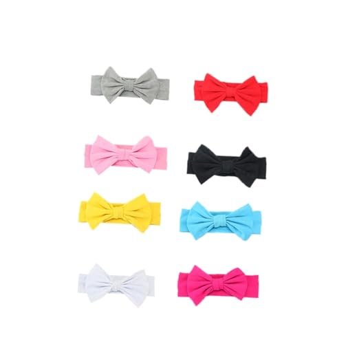 Toyvian 8 Peças De Acessórios De Cabelo Para Meninas Tiaras Para Bebês Meninas Turbante Laços De Cab