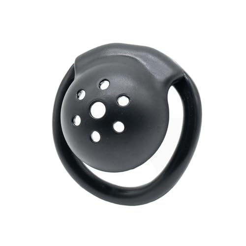 Luoyoupin鍋蓋処女錠埋め込み式錠前処女装置女装男子CB錠器ペニス拘束SM下部コーチング (ブラック)