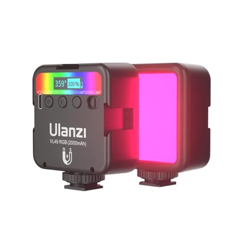 Ulanzi VL49 RGB Mini Vlogger Youtuber LED Magnética LED