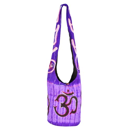 Image of Mandala Crafts Hippie Bag, Large Boho Hobo Purse for Women, Crossbody Shoulder Sling Bags for Indie Style Bohemian Accessory