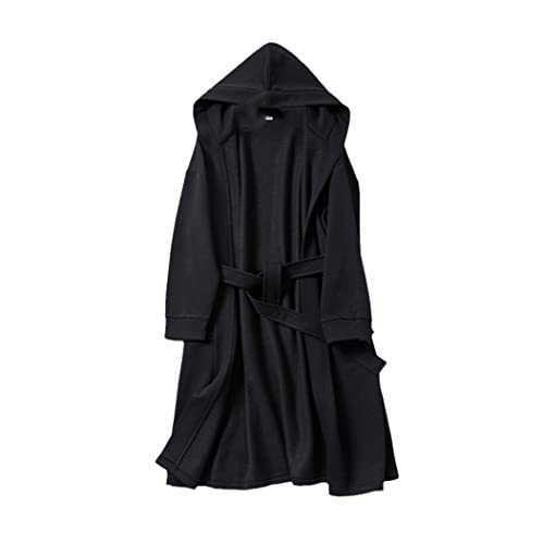 Pyjama en coton polaire noir XXL idéal pour vos moments de détente cocooning