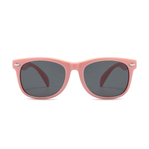 Image of FANNYGO 3 Pack Kids Sunglasses for Boys Girls Kid children's Polarized Sunglasses Age 3-10