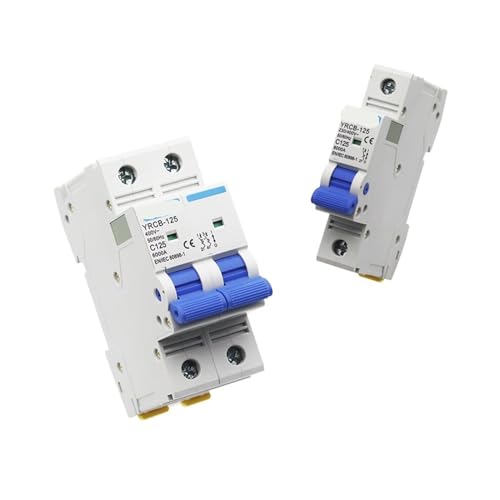 Mini disjoncteur YRCB-125 haute performance 6KA pour tableau électrique AC - 6