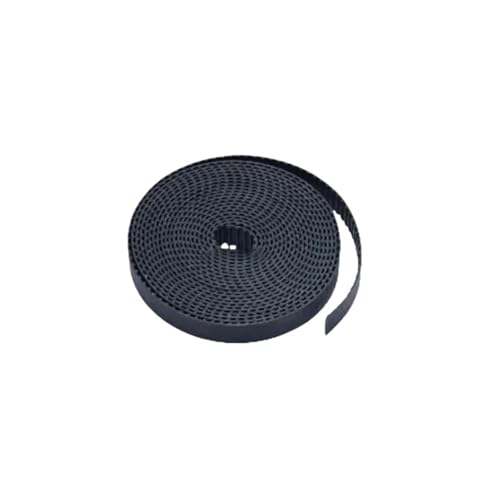Courroie synchrone noire 15mm avec câble acier pour axe de guidage