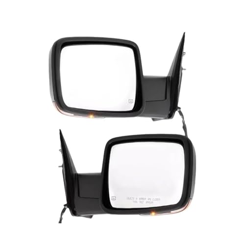 Rétroviseur chauffant RAM 3500 ensemble de rétroviseurs latéraux de voiture électriques 13-18
