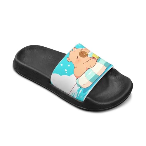 Image of Slides for Boys Girls Quick Drying Kids Slides Sandals Non-Slip