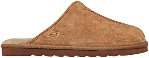 Skechers mens Renton Palco Slipper, Tan, 12 US | Image 3