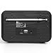 Ocean Digital WR-336M Wi-Fi Internet FM Radio, Bluetooth Speaker, Podcast, 2.4” Color Display, USB Playback, Dual Alarm Clock, Sleep Timer, Dimmer, Black