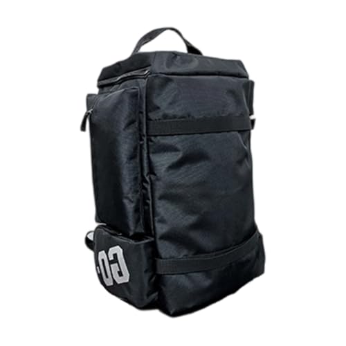 Mochila convertible para tus aventuras al aire libre y días de gimnasio en color negro